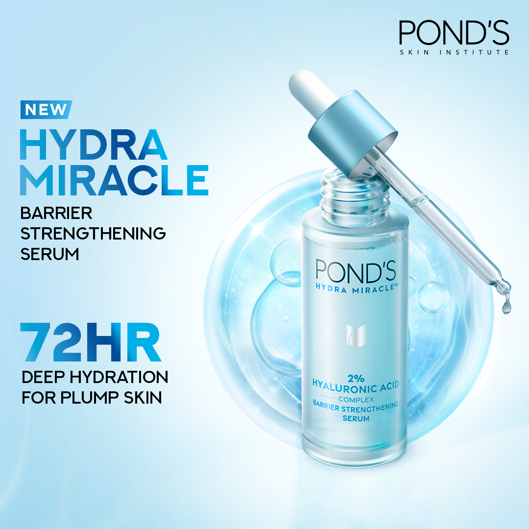 Ponds Hydra Miracle Hyaluronic Acid Complex 2% Serum - 15ml