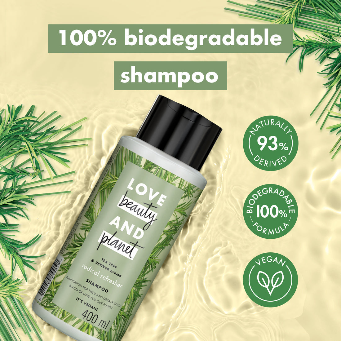 Love Beauty And Planet - Radical Refresher Shampoo 400ml