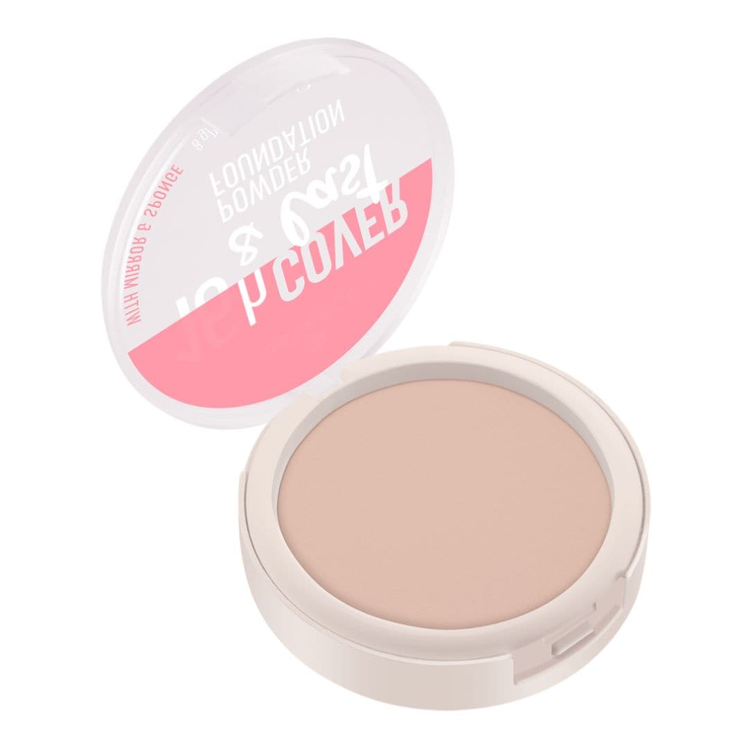 Essence 16H Cover & Last Powder Foundation 01 Porcelain - Premium Foundation from Essence - Just Rs 1890! Shop now at Cozmetica