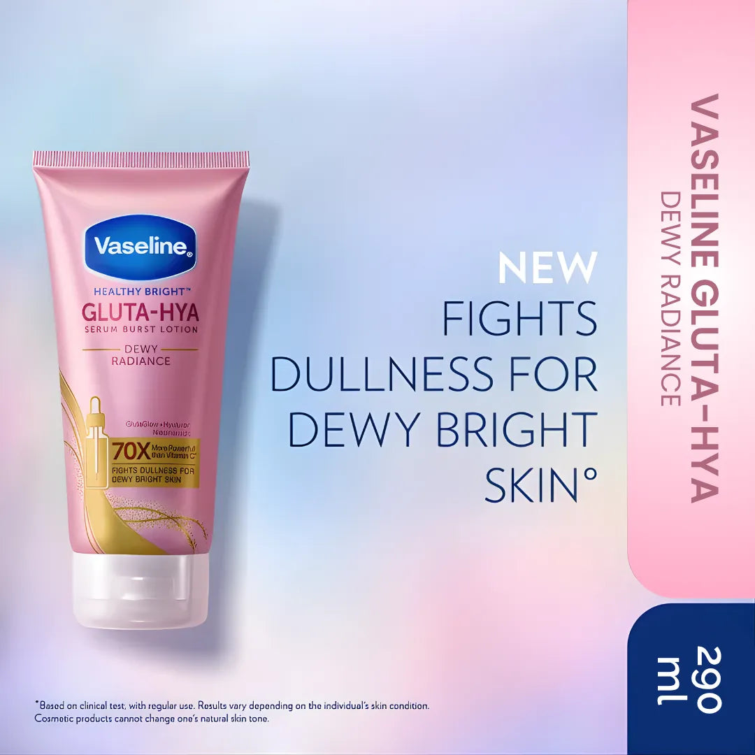 Vaseline Gluta-Hya Serum Burst Lotion Dewy Radiance - 300ml