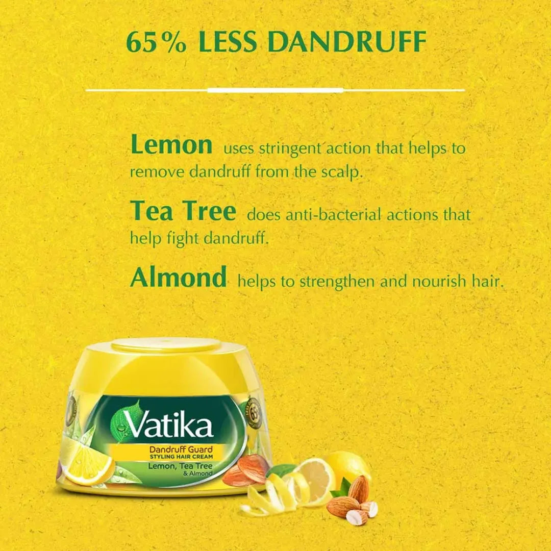 Vatika Dandruff Guard Styling Hair Cream - 70ml