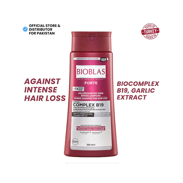 BIOBLAS FORTE SHAMPOO - 360ml