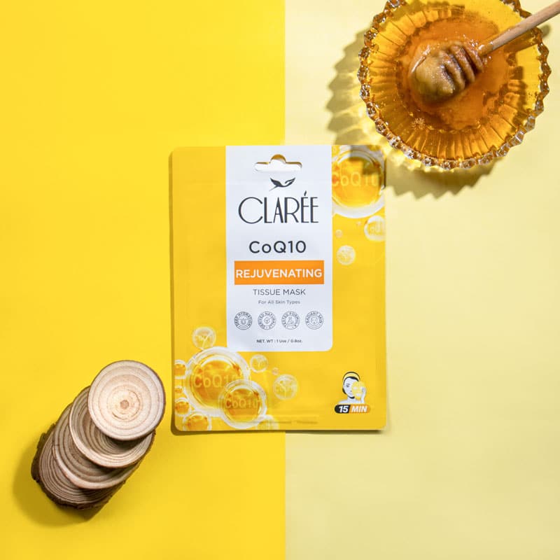 Herbion Clarée Coq 10 Rejuvenating Tissue Mask - Premium  from Herbion - Just Rs 450! Shop now at Cozmetica