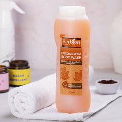 Herbion Cocoa & Shea Body Wash  400 ml - Premium  from Herbion - Just Rs 750! Shop now at Cozmetica