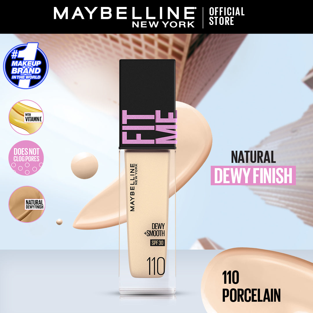 Maybelline New York Fit Me Dewy & Smooth Foundation 30 ml