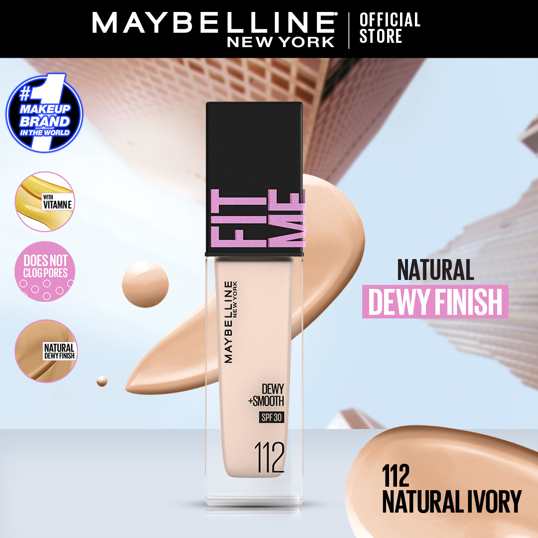 Maybelline New York Fit Me Dewy & Smooth Foundation 30 ml