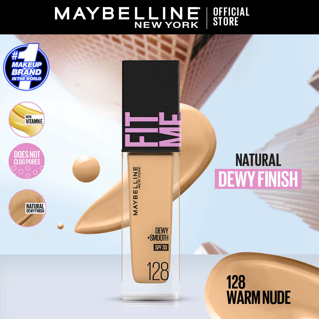 Maybelline New York Fit Me Dewy & Smooth Foundation (30 ml)