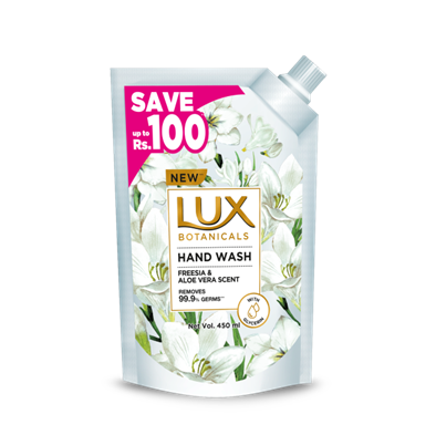 LUX ALOE VERA POUCH 450ML