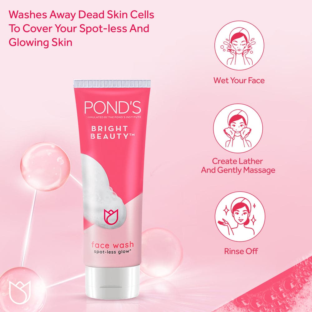 Ponds Bright Beauty Face Wash - 100G