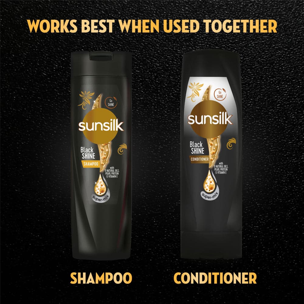 Sunsilk Black Shine Shampoo - 360ML