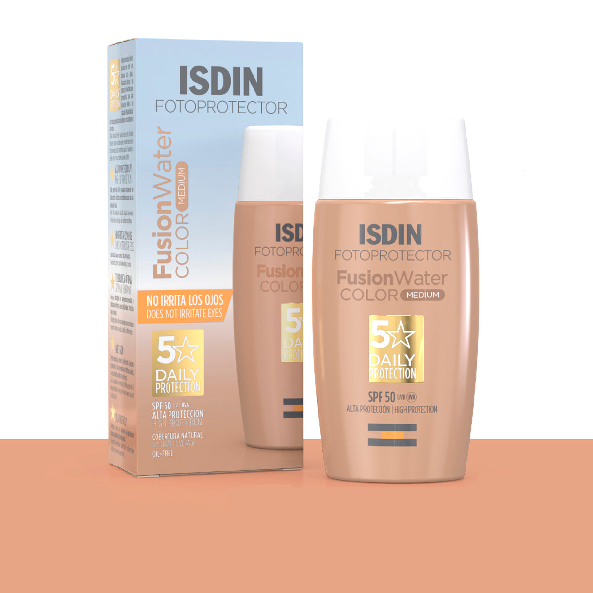 Fotoprotector ISDIN Fusion Water Color Medium SPF 50