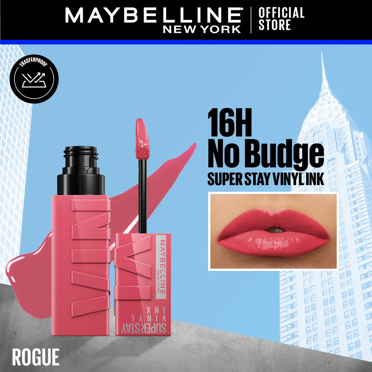 Maybelline NY Super Stay Vinyl Ink Longwear Liquid Lipcolor