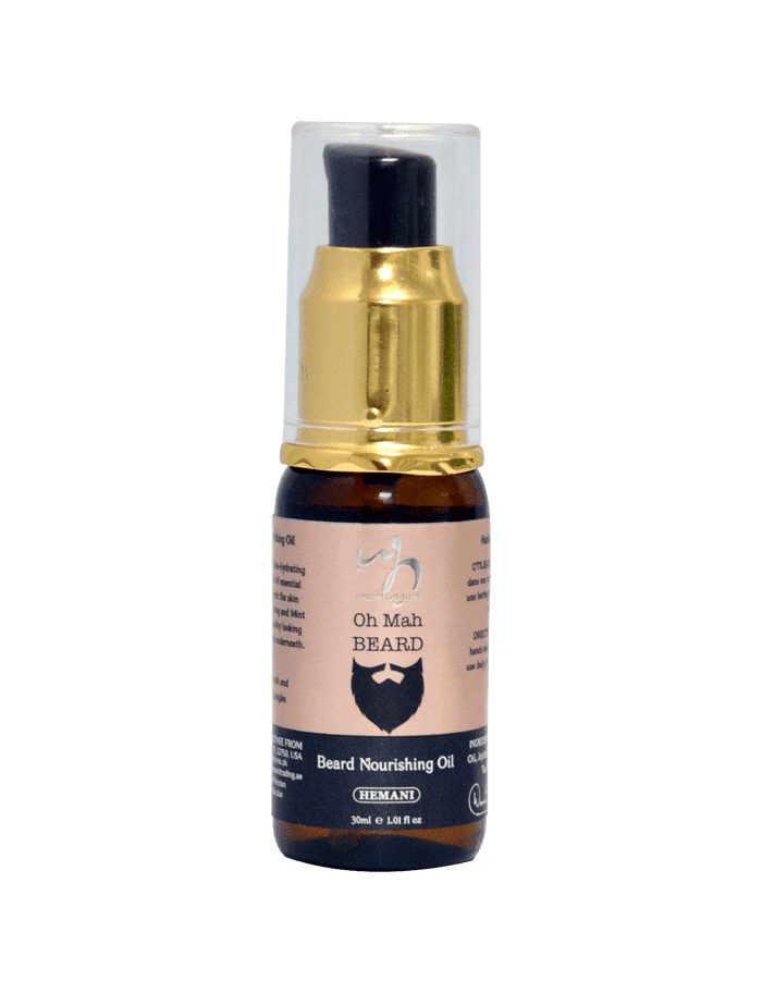 Hemani Oh Mah Beard Beard Nourishing Oil - Premium  from Hemani - Just Rs 600.00! Shop now at Cozmetica