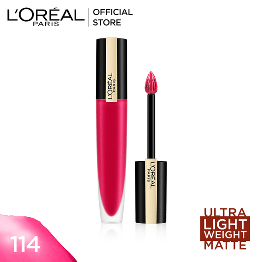 Loreal Rouge Signature Matte Colored Ink - 114 Represent - Premium Health & Beauty from Loreal Makeup - Just Rs 2379! Shop now at Cozmetica