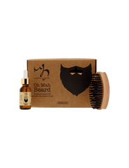 Hemani Premium Beard Oil With Wooden Beard Brush - Premium Hair Oil from Hemani - Just Rs 1145! Shop now at Cozmetica