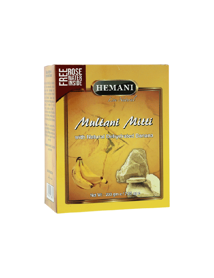 Hemani Multani Mitti With Dehydrated Banana - Premium  from Hemani - Just Rs 370.00! Shop now at Cozmetica