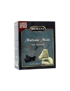 Hemani Multani Mitti With Charcoal Powder