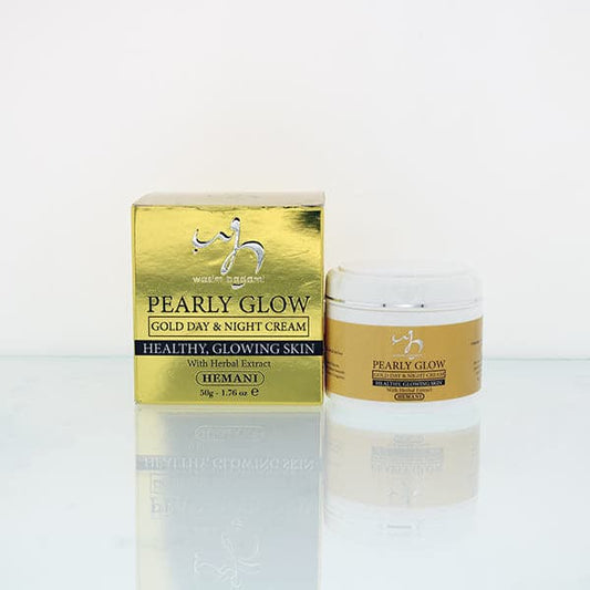 Hemani Pearly Glow Gold Day & Night Cream - Premium Gel / Cream from Hemani - Just Rs 1225! Shop now at Cozmetica