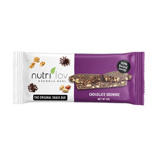 Hemani Nutrilov Chocolate Brownie Bar 45G - Premium  from Hemani - Just Rs 110.00! Shop now at Cozmetica