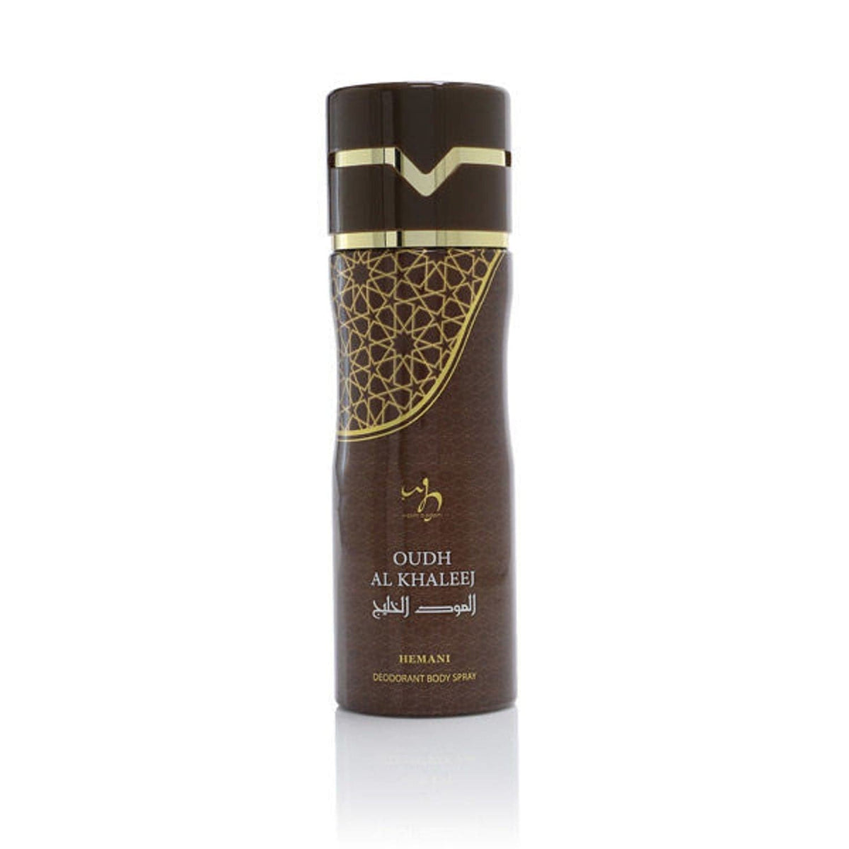 Hemani Oud Al Khaleej Deodorant Body Spray - Unisex - Premium Deodorant from Hemani - Just Rs 440! Shop now at Cozmetica