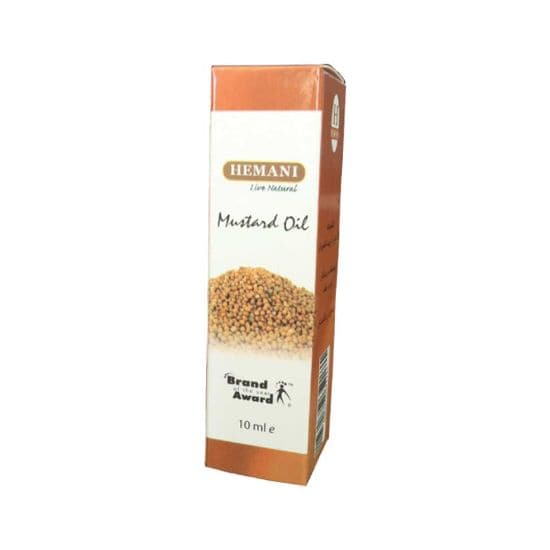 Hemani Mustard Oil 10Ml - Premium  from Hemani - Just Rs 95.00! Shop now at Cozmetica