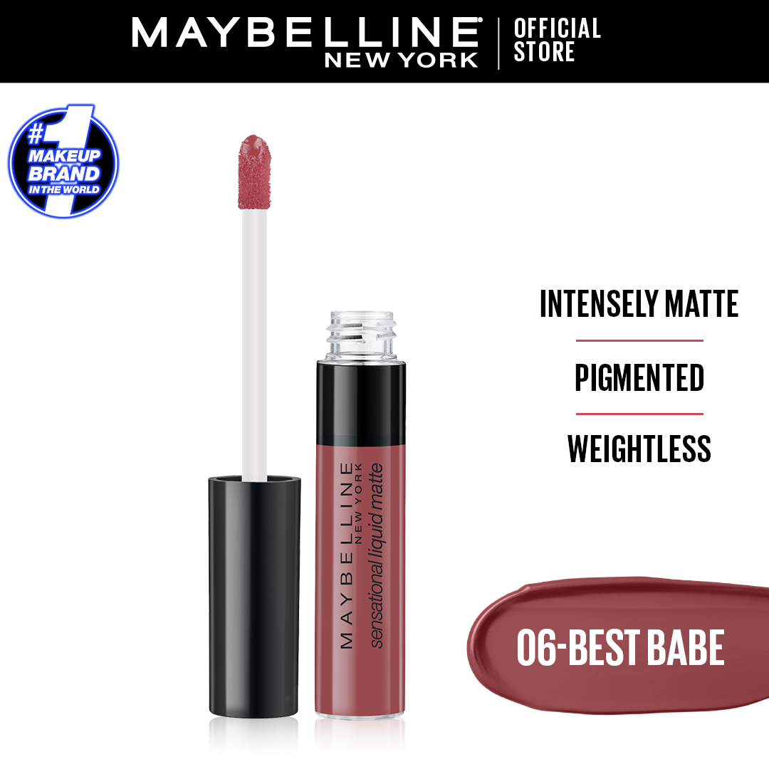 Maybelline New York Sensational Liquid Matte Lipstick - Premium Lipstick from Maybelline - Just Rs 1274! Shop now at Cozmetica