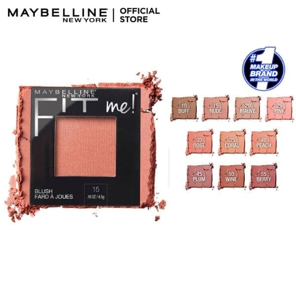 Maybelline New York Fit Me Powder Mono Blush - Premium Blushes & Bronzers from Maybelline - Just Rs 1612! Shop now at Cozmetica