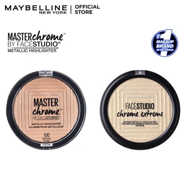 Maybelline New York Face Studio Master Chrome Metallic Highlighter - Premium Highlighters & Luminizers from Maybelline - Just Rs 2152! Shop now at Cozmetica