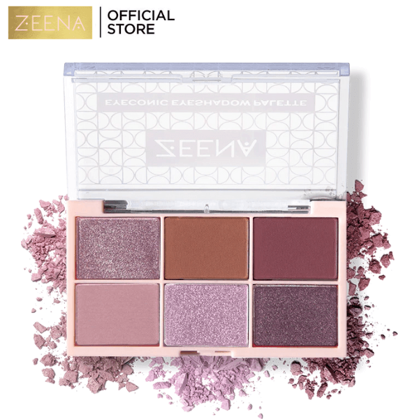 Zeena Eyeconic Eyeshadow Palette - 20 Vibrant Amethyst - Premium Eye Shadow from Zeena - Just Rs 1030! Shop now at Cozmetica