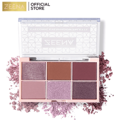 Zeena Eyeconic Eyeshadow Palette - 20 Vibrant Amethyst