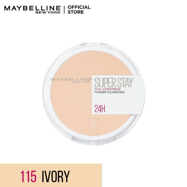 Maybelline New York 24H Superstay Full Coverage Powder Foundation - Premium Foundations & Concealers from Maybelline - Just Rs 2699! Shop now at Cozmetica