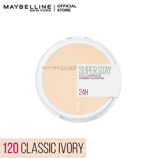 Maybelline New York 24H Superstay Full Coverage Powder Foundation - Premium Foundations & Concealers from Maybelline - Just Rs 2699! Shop now at Cozmetica