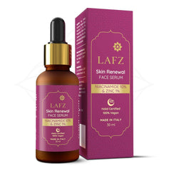 Lafz Halal Skin Renewal Face Serum - Niacinamide 10% & Zinc 1%