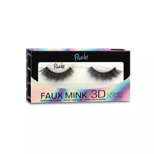 Rude Faux Mink 3D Lashes-Je Ne Se Quoi