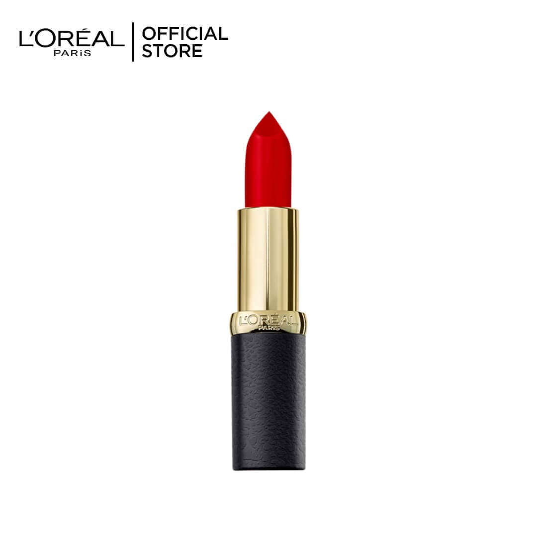 Loreal Color Riche Matte Addiction Lipstick - 347 Rouge Stiletto - Premium Lipstick from Loreal Makeup - Just Rs 1487! Shop now at Cozmetica