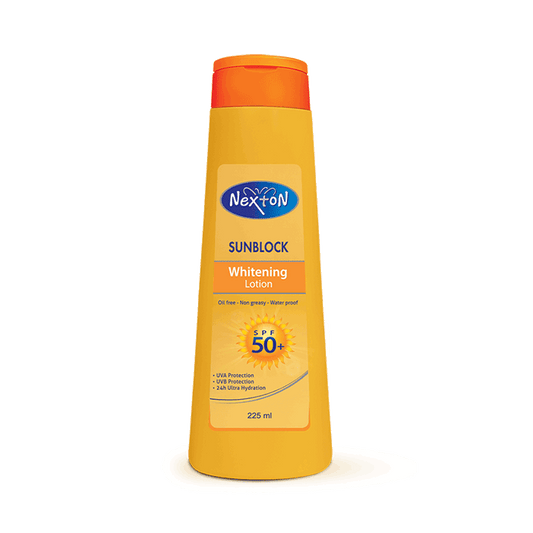 Nexton Whitening Sun Block lotion 225ml - Premium Sunblock from Nexton - Just Rs 699! Shop now at Cozmetica