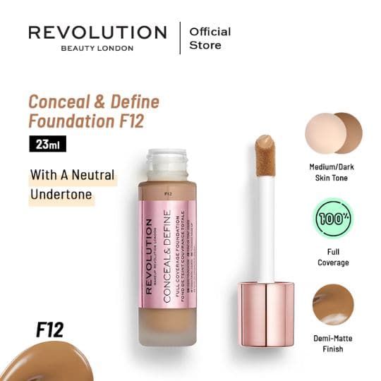 Makeup Revolution Conceal & Define Foundation