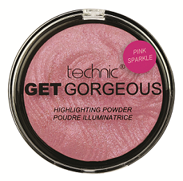 Technic Get Gorgeous Pink Sparkle Highlighter Powder - Premium Health & Beauty from Technic - Just Rs 990! Shop now at Cozmetica