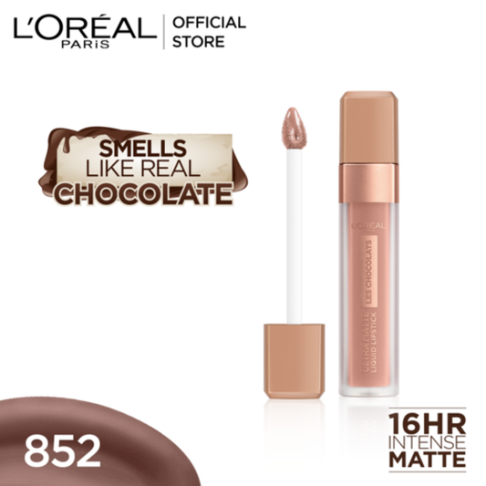 L'Oreal Paris Ultra Matte Liquid Lipstick Les Chocolats - Premium Lipstick from Loreal Makeup - Just Rs 2719! Shop now at Cozmetica