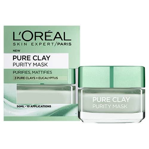 L'Oreal Paris Pure Clay Mask - 50ml - Premium Skin Care Masks & Peels from Loreal Paris - Just Rs 1119! Shop now at Cozmetica