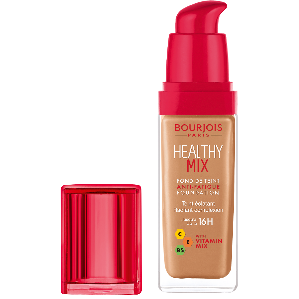 Bourjois Healthy Mix Anti-Fatigue Foundation - Hale Fonce