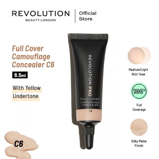 Revolution Pro Full Cover Camouflage Concealer - Premium Concealer from Makeup Revolution - Just Rs 1900! Shop now at Cozmetica