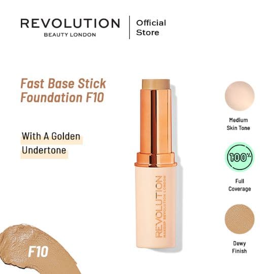 Makeup Revolution Fast Base Stick Foundation - Premium Foundation from Makeup Revolution - Just Rs 2700! Shop now at Cozmetica