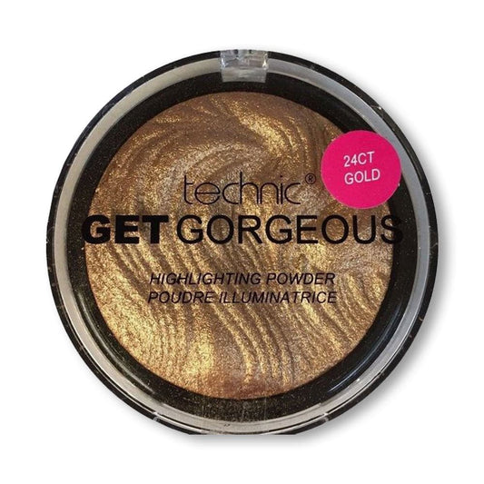 Technic Get Gorgeous 24CT Gold Highlighter Powder - Premium Health & Beauty from Technic - Just Rs 990! Shop now at Cozmetica