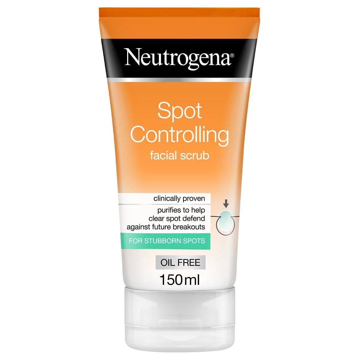 Neutrogena Spot Controlling Facial Scrub 150ml - Premium Facial Cleansers from Neutrogena - Just Rs 2320.00! Shop now at Cozmetica