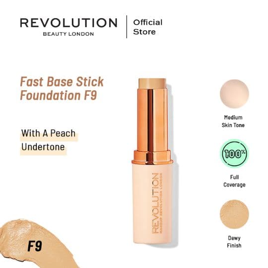 Makeup Revolution Fast Base Stick Foundation - Premium Foundation from Makeup Revolution - Just Rs 2700! Shop now at Cozmetica