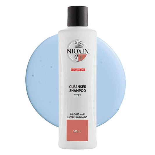 Nioxin System 4 Cleanser Shampo 300Ml Gb.Scan - Premium  from Nioxin - Just Rs 4900! Shop now at Cozmetica