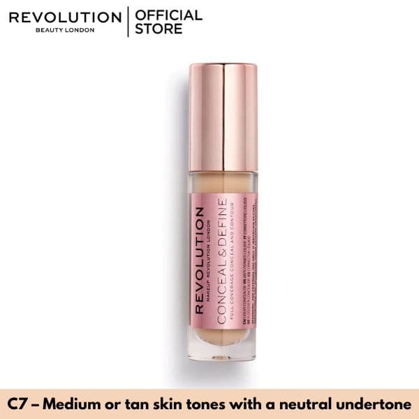 Makeup Revolution Conceal and Define Concealer - Premium Concealer from Makeup Revolution - Just Rs 2420! Shop now at Cozmetica