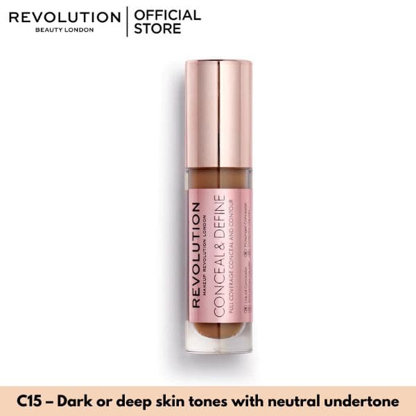 Makeup Revolution Conceal and Define Concealer - Premium Concealer from Makeup Revolution - Just Rs 2420! Shop now at Cozmetica