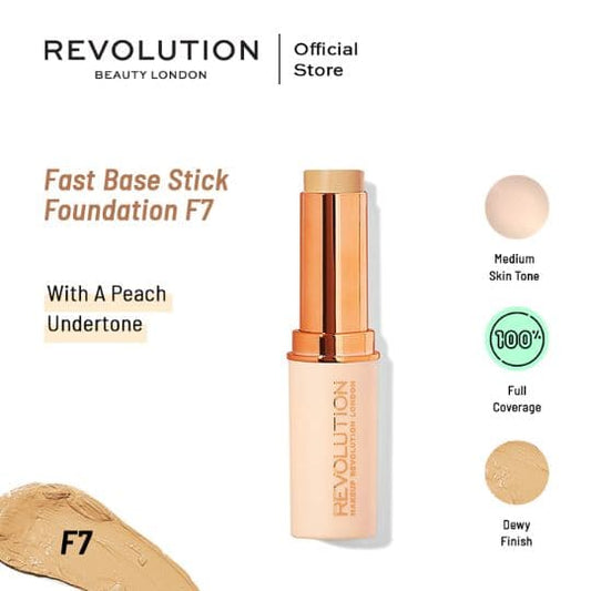 Makeup Revolution Fast Base Stick Foundation - Premium Foundation from Makeup Revolution - Just Rs 2700! Shop now at Cozmetica